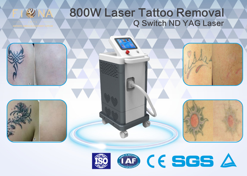 La rimozione Q del tatuaggio ha commutato energia bianca/grigia della macchina del tatuaggio del laser del ND YAG di colore 2000mj dell'uscita
